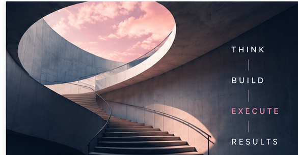 Think, Build, Execute, Results — IN THE BRAND execution philosophy
